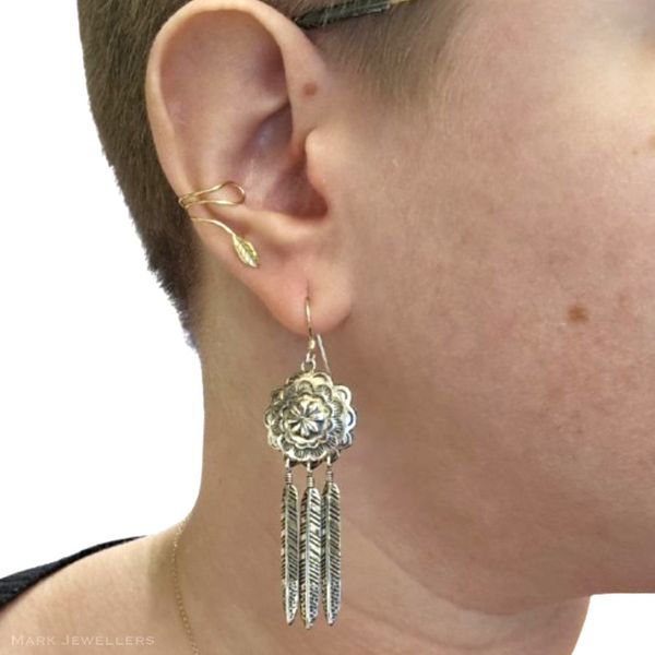 Estate Sterling Earrings Image 3 Mark Jewellers La Crosse, WI
