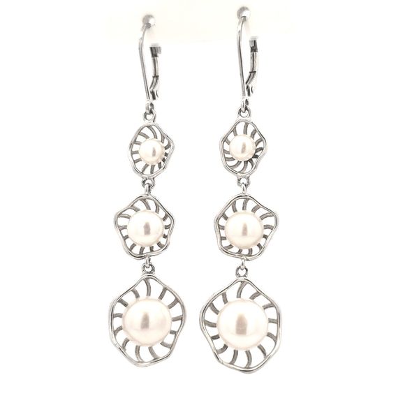 Estate Sterling Drop Earrings Mark Jewellers La Crosse, WI