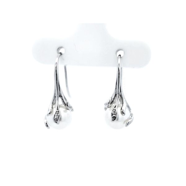 Estate Sterling Imitation Pearl Earrings Mark Jewellers La Crosse, WI
