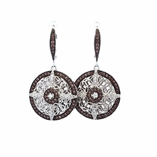 Estate Sterling CZ Drop Earrings Mark Jewellers La Crosse, WI