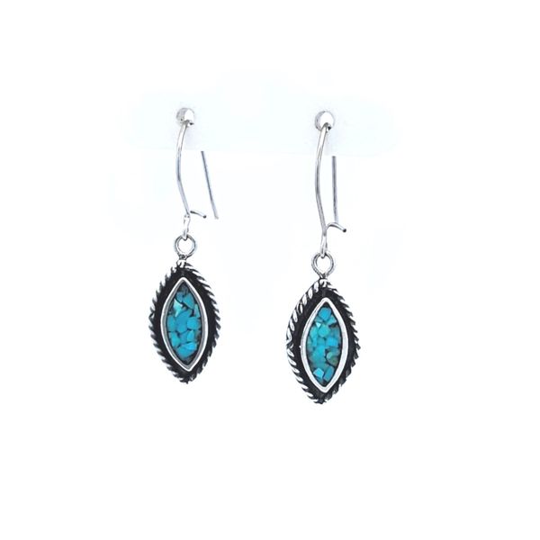 Estate Sterling Drop Earrings Mark Jewellers La Crosse, WI