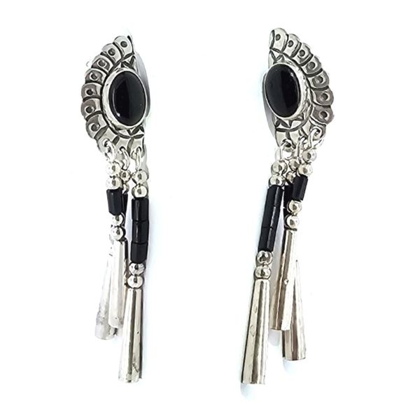 Estate Sterling Drop Earrings Mark Jewellers La Crosse, WI