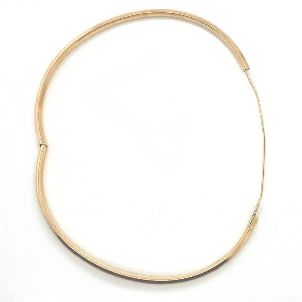 Estate Yellow Gold Bangle Bracelet Image 2 Mark Jewellers La Crosse, WI
