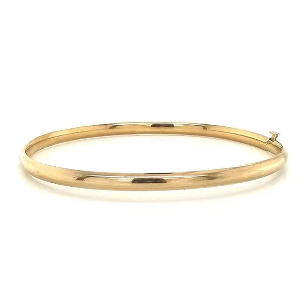 Estate Yellow Gold Bangle Bracelet Mark Jewellers La Crosse, WI