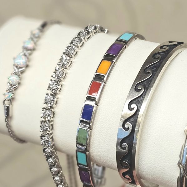 Estate Sterling Bracelet Image 2 Mark Jewellers La Crosse, WI