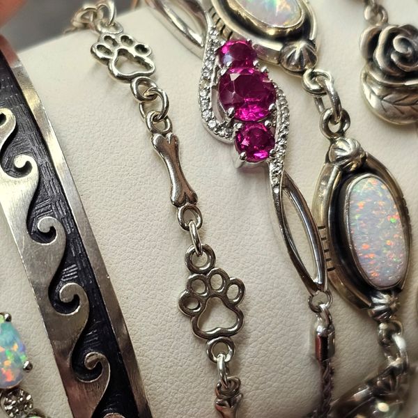 Estate Sterling Bracelet Image 2 Mark Jewellers La Crosse, WI
