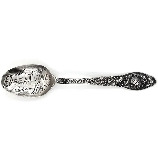 Estate Sterling Souvenir Spoon Mark Jewellers La Crosse, WI
