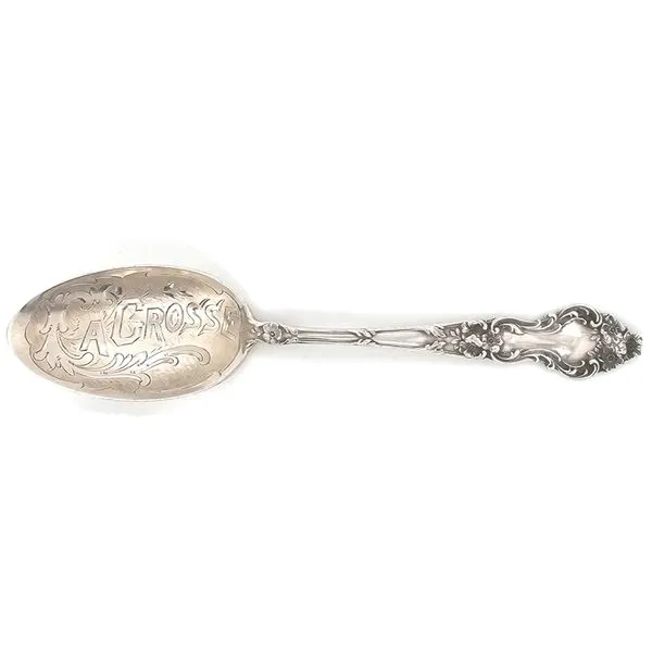 Estate Sterling Souvenir Spoon Mark Jewellers La Crosse, WI