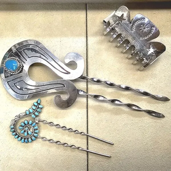 Estate Sterling Hair Clip Image 3 Mark Jewellers La Crosse, WI