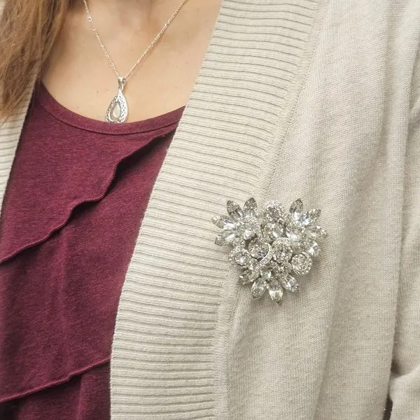 Estate Rhinestone Pin Image 3 Mark Jewellers La Crosse, WI