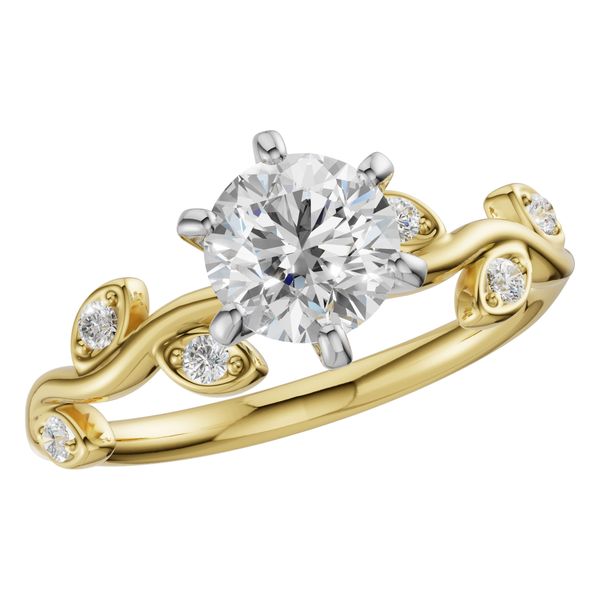 14K Gold Diamond Engagement Ring Marks of Design Shelton, CT