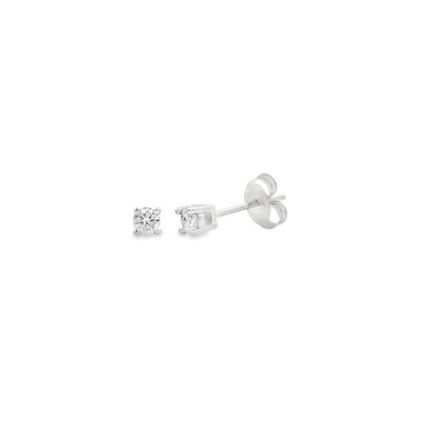 .925 Lab diamond earrings Marks of Design Shelton, CT