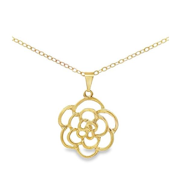 Sterling/18k plate pendant Marks of Design Shelton, CT