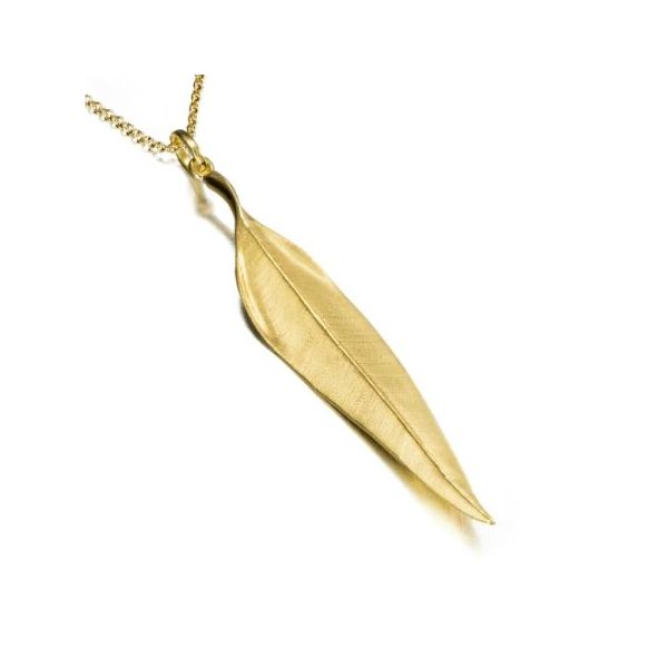 Sterling/18k plate pendant Marks of Design Shelton, CT