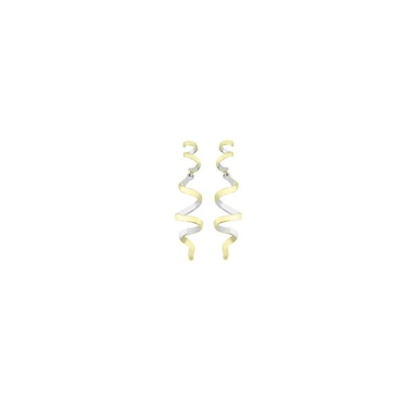 Sterling/18k plate earring Marks of Design Shelton, CT