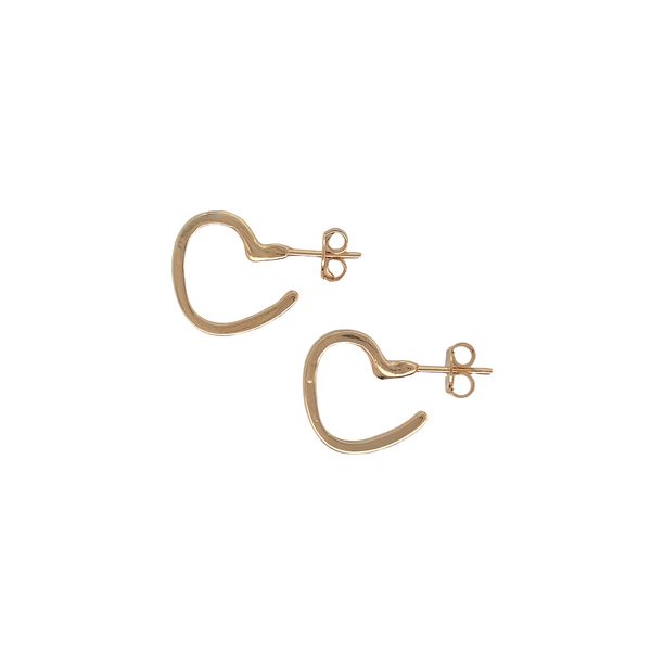Sterling/18k plate earring Marks of Design Shelton, CT