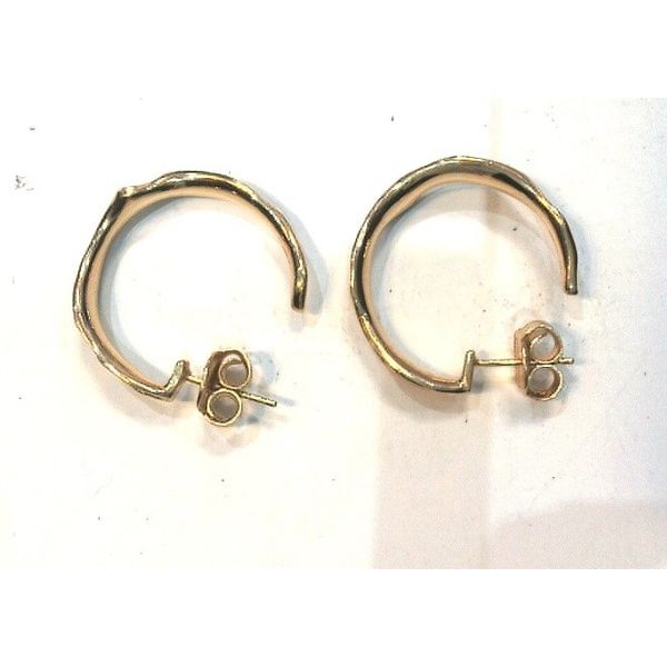 Sterling/18k plate earring Marks of Design Shelton, CT