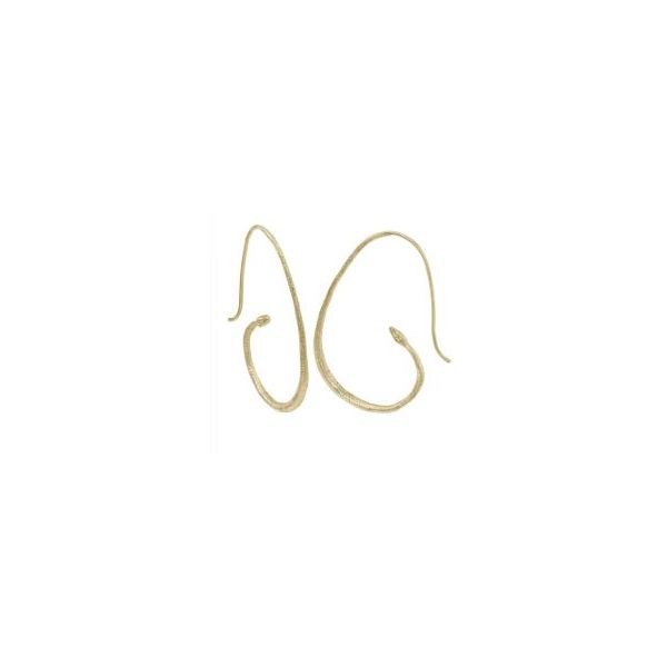 Sterling/18k plate earring Marks of Design Shelton, CT