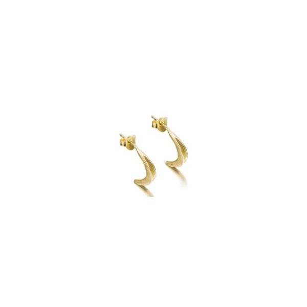 Sterling/18k plate earring Marks of Design Shelton, CT