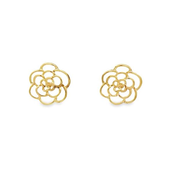 Sterling/18k plate earring Marks of Design Shelton, CT