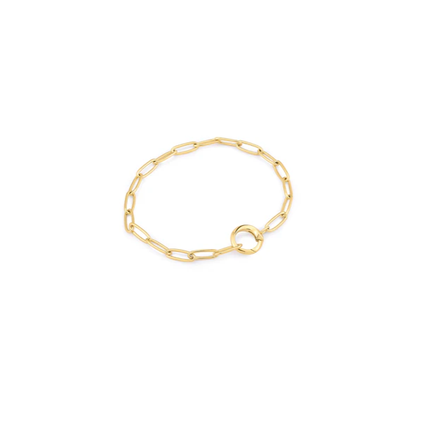 Sterling/18k plate bracelet Marks of Design Shelton, CT