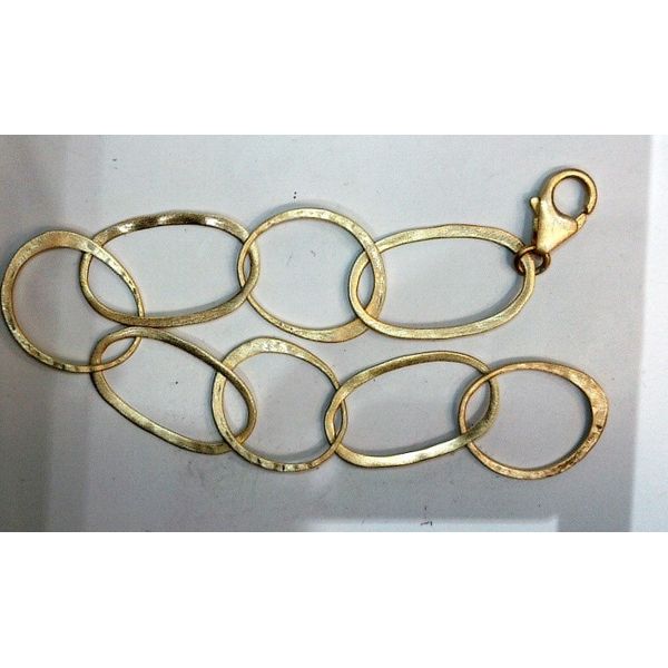 Sterling/18k plate bracelet Marks of Design Shelton, CT
