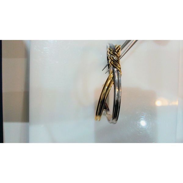 Sterling/18k plate bracelet Marks of Design Shelton, CT