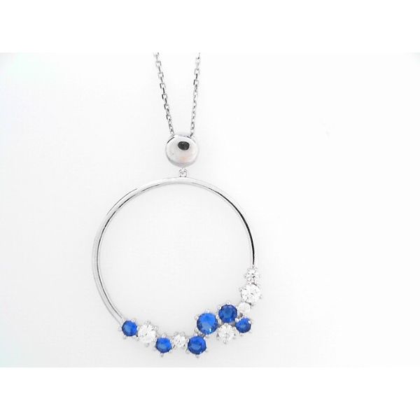 Sterling Silver Colored Stone Pendants Marks of Design Shelton, CT