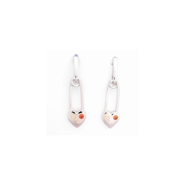 Sterling Silver Colored Stone Earrings Marks of Design Shelton, CT