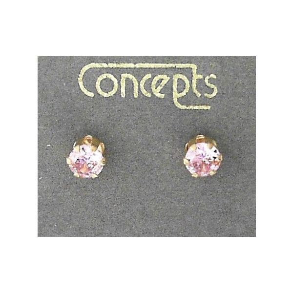 Sterling Silver Colored Stone Earrings Marks of Design Shelton, CT