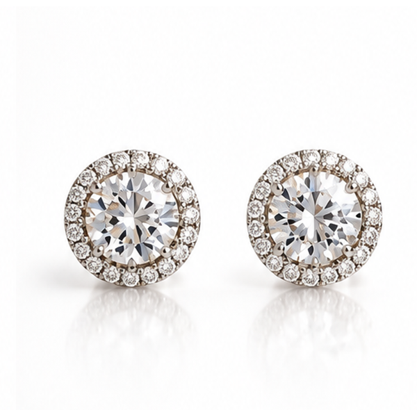 Sterling Silver Colored Stone Earrings Marks of Design Shelton, CT