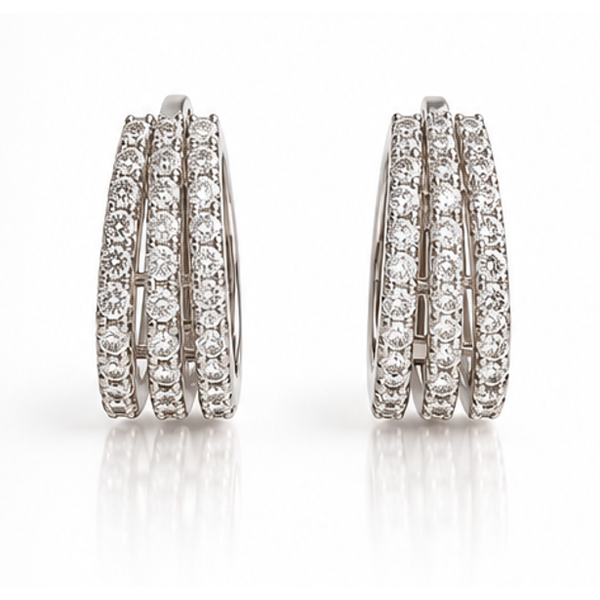 Sterling Silver Colored Stone Earrings Marks of Design Shelton, CT