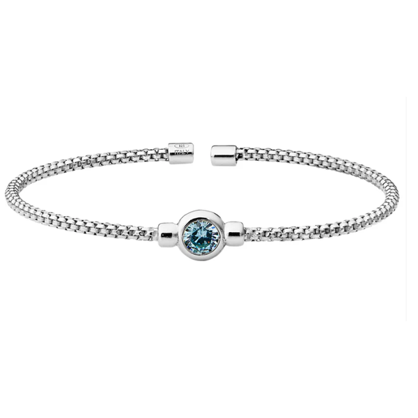Sterling Silver Colored Stone Bracelets Marks of Design Shelton, CT