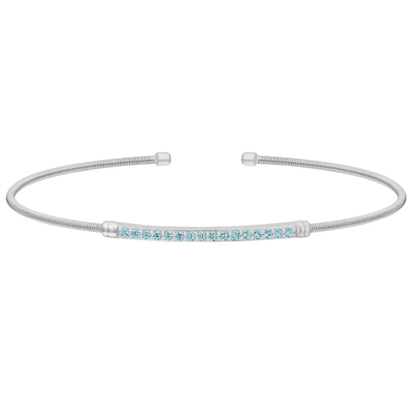 Sterling Silver Colored Stone Bracelets Marks of Design Shelton, CT
