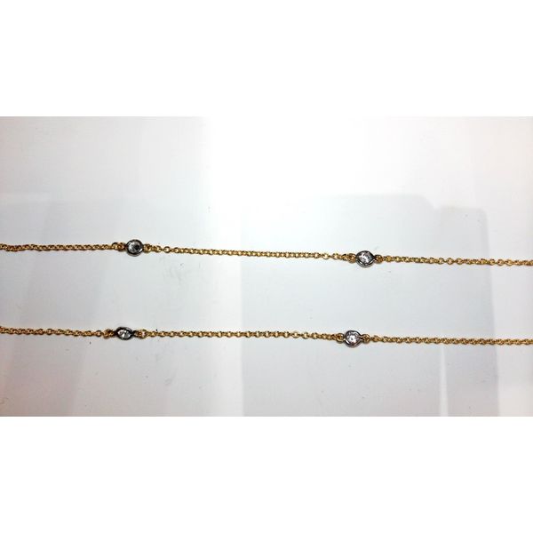 Sterling/18K Plate Pendant with gemstones Marks of Design Shelton, CT