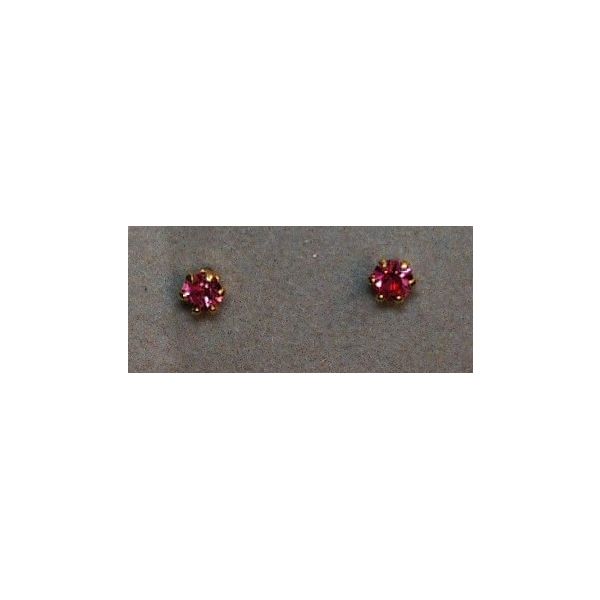 Alternative Metal Earrings w/ Stones Marks of Design Shelton, CT