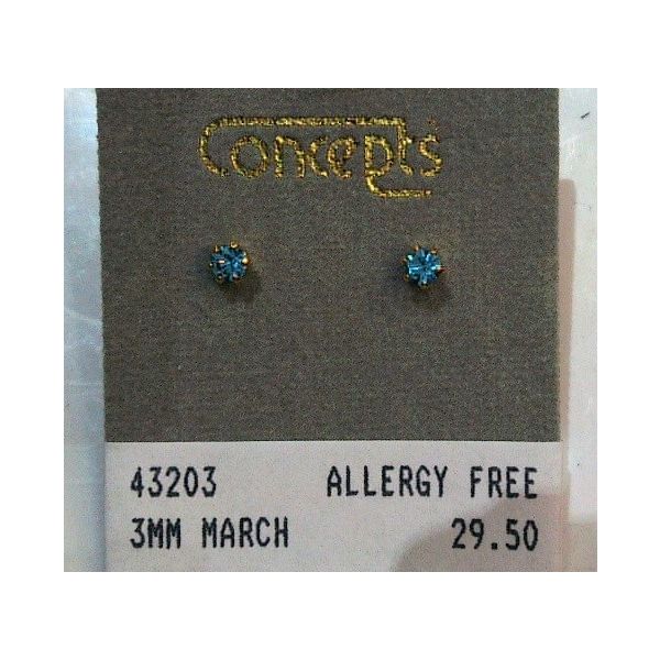 Alternative Metal Earrings w/ Stones Marks of Design Shelton, CT