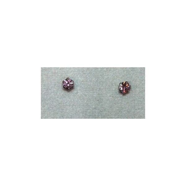 Alternative Metal Earrings w/ Stones Marks of Design Shelton, CT