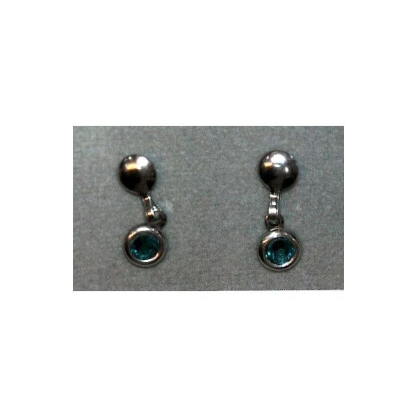 Alternative Metal Earrings w/ Stones Marks of Design Shelton, CT
