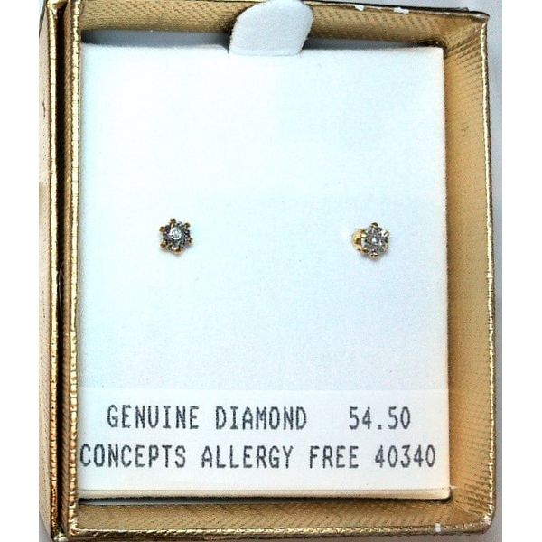 Alternative Metal Earrings w/ Stones Marks of Design Shelton, CT