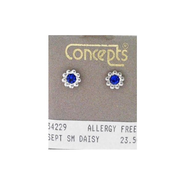 Alternative Metal Earrings w/ Stones Marks of Design Shelton, CT