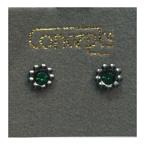 Alternative Metal Earrings With Stones Marks of Design Shelton, CT