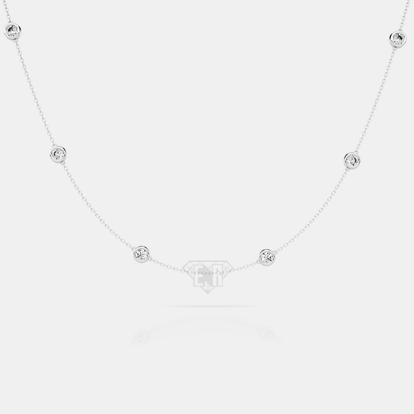 Diamond Necklace Image 2 Mathew Jewelers, Inc. Zelienople, PA