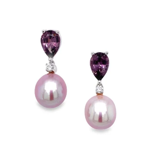 Pearl Earrings Image 2 Mathew Jewelers, Inc. Zelienople, PA