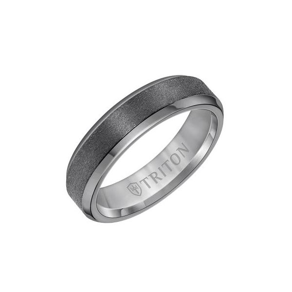 Men's Wedding Band Image 2 Mathew Jewelers, Inc. Zelienople, PA