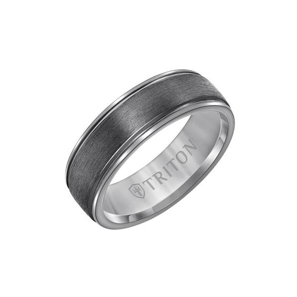 Men's Wedding Band Image 2 Mathew Jewelers, Inc. Zelienople, PA