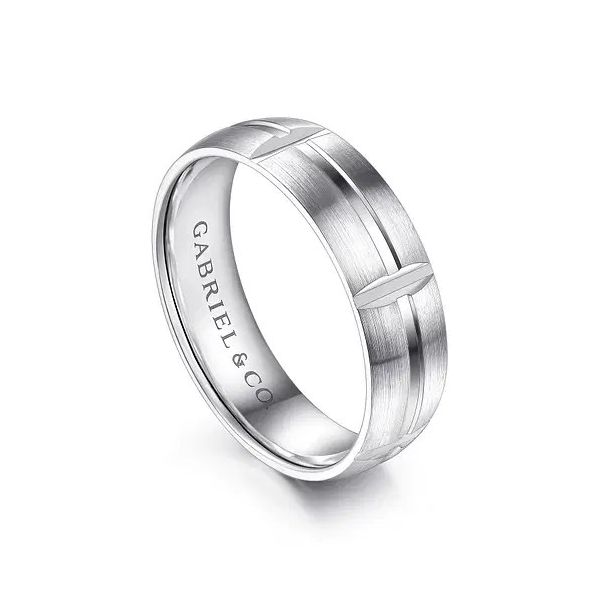 Men's Wedding Band Image 2 Mathew Jewelers, Inc. Zelienople, PA