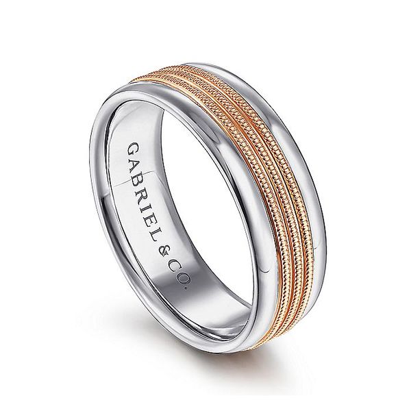 Men's Wedding Band Image 2 Mathew Jewelers, Inc. Zelienople, PA