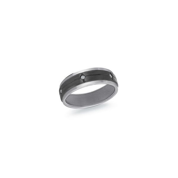 Men's Wedding Band Image 2 Mathew Jewelers, Inc. Zelienople, PA