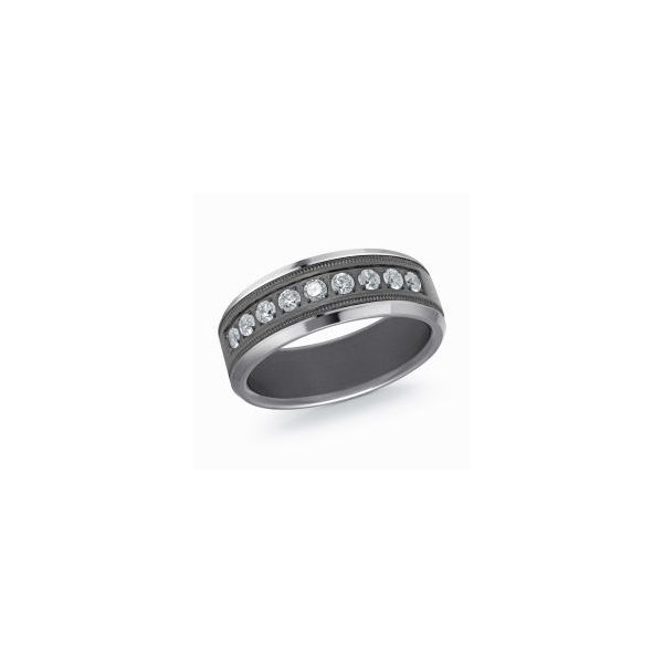 Men's Wedding Band Image 2 Mathew Jewelers, Inc. Zelienople, PA
